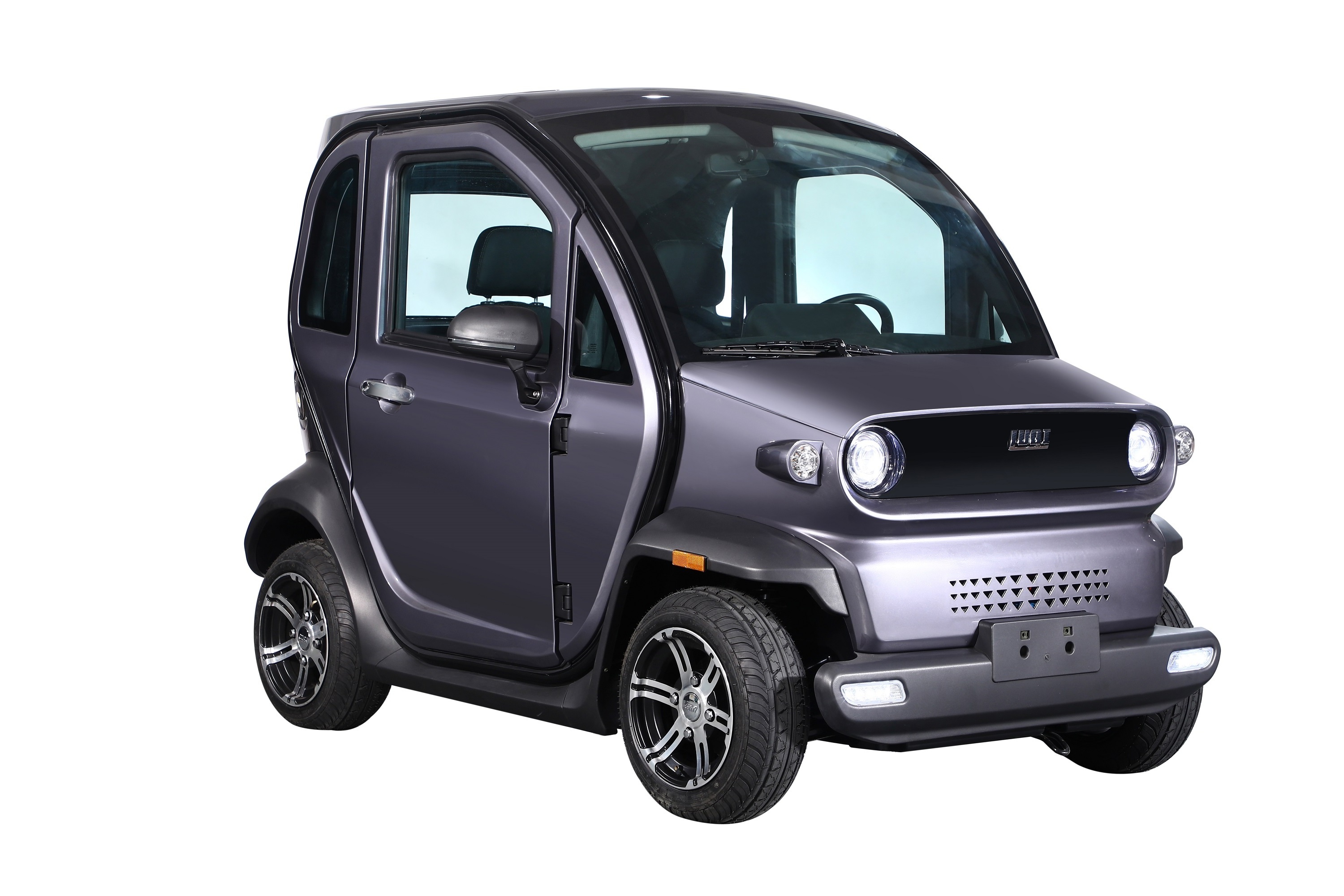 China Manufactory 3000w 100ha 160ah Long Range Lithium Battery Electric Cars EEC Approved 4 Wheel Electric Auto Cars 2 Person