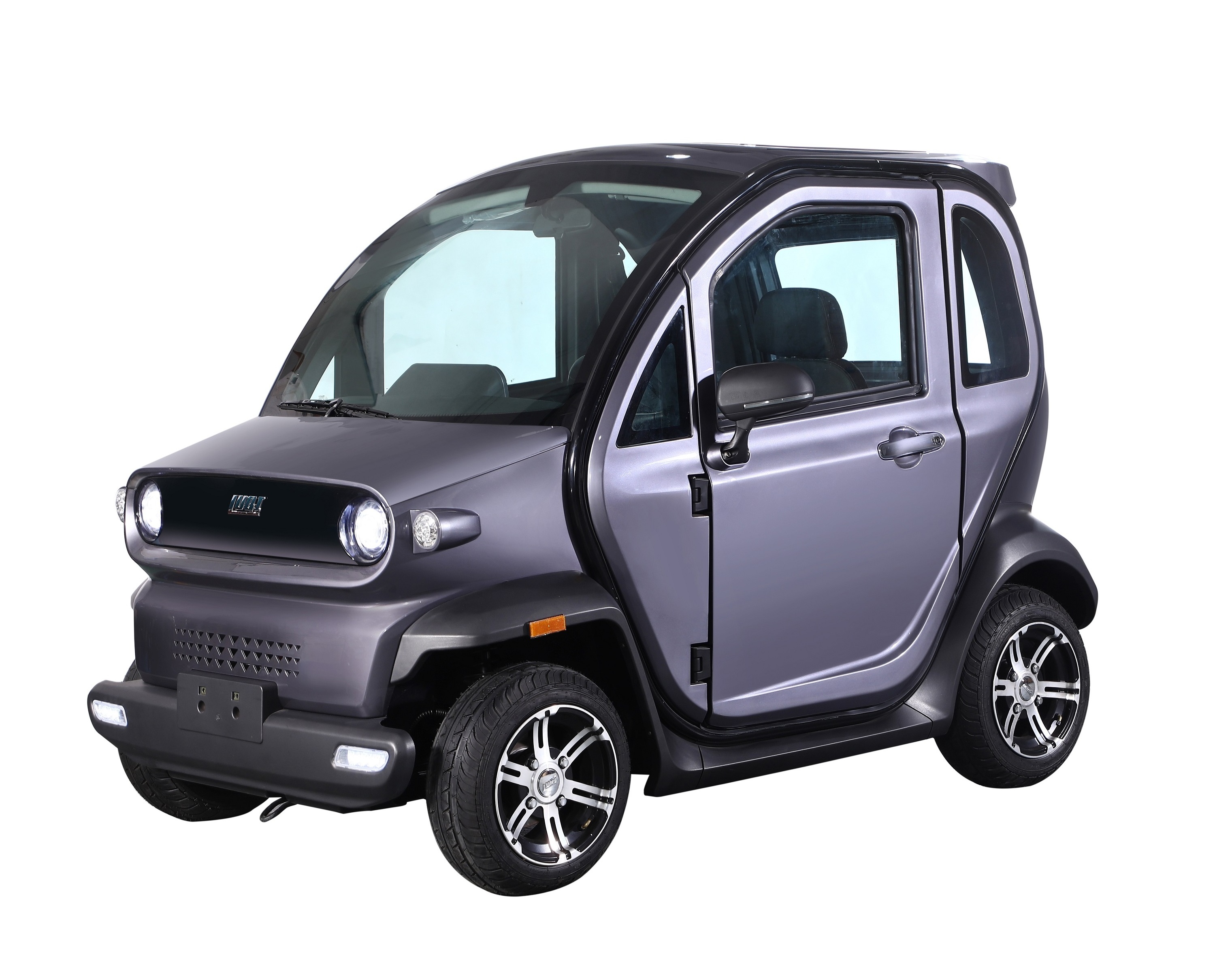 China Manufactory 3000w 100ha 160ah Long Range Lithium Battery Electric Cars EEC Approved 4 Wheel Electric Auto Cars 2 Person