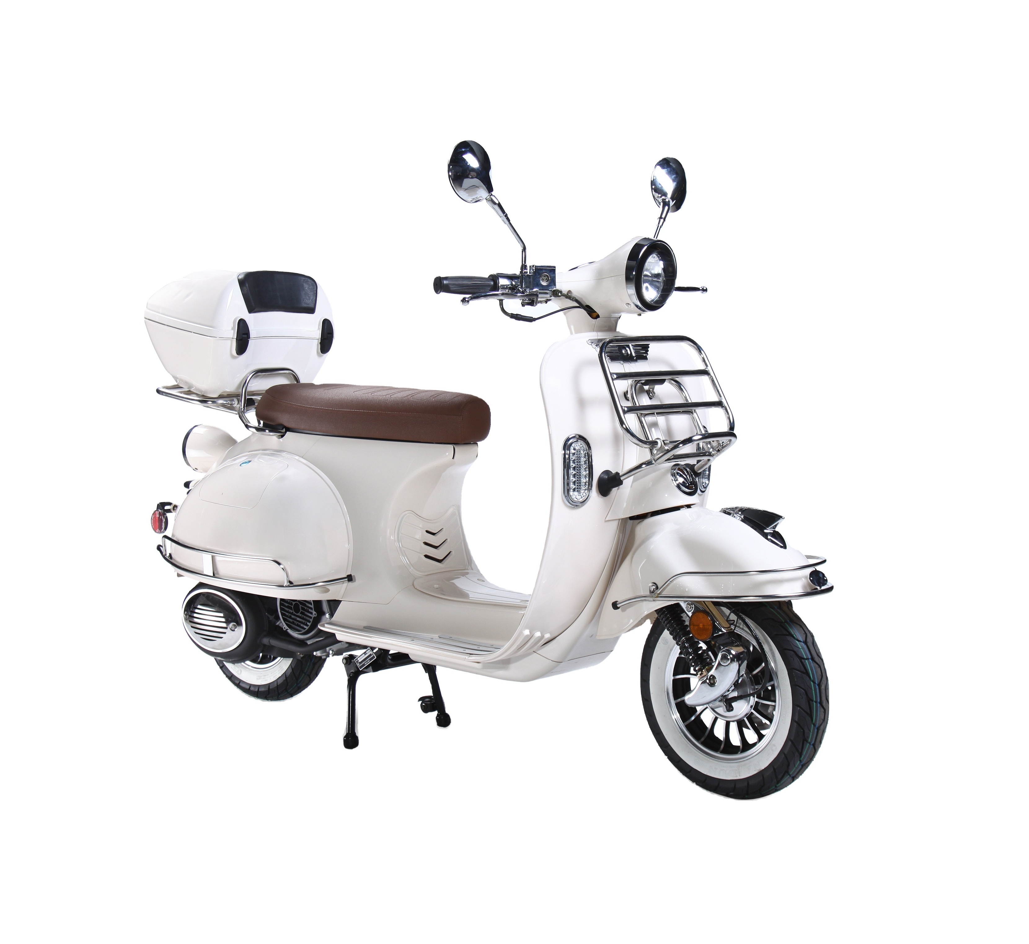 aMOTO Wholesale Petrol Motorcycle Mopeds 125cc Gas Scooters For Adults Cheap Mini Gasoline Moped Fuel Scooter