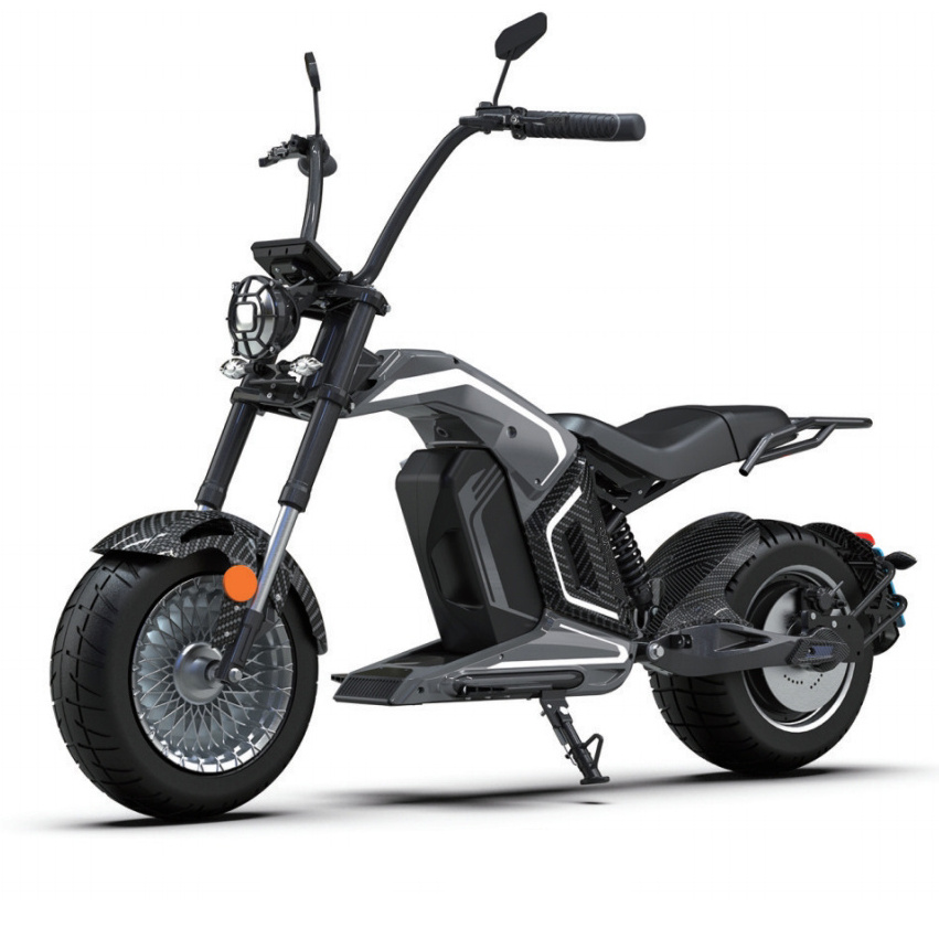 Factory Wholesale Price Aluminum Rim 12 Inch Tire Electric Scooter Bike With Big Seat eec Big Power 2000w 3000w E Scooter Bike