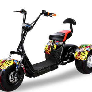 Three wheels big tire trike adult tricycle citycoco tricycle electric scooters 3 wheels 1000W 2000W