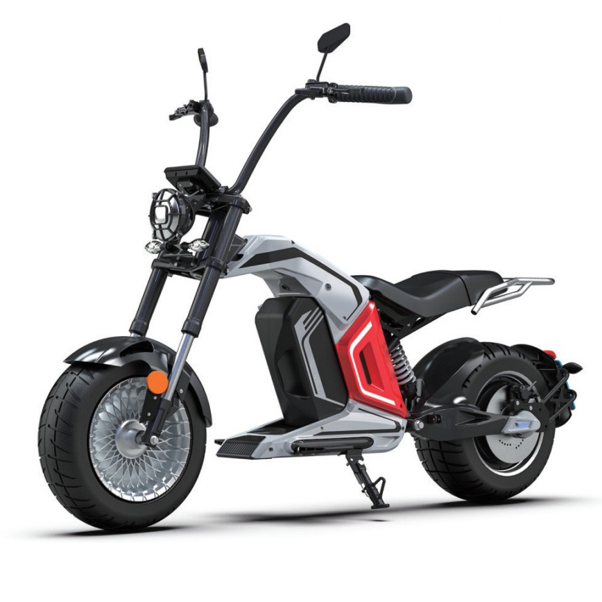 Factory Wholesale Price Aluminum Rim 12 Inch Tire Electric Scooter Bike With Big Seat eec Big Power 2000w 3000w E Scooter Bike