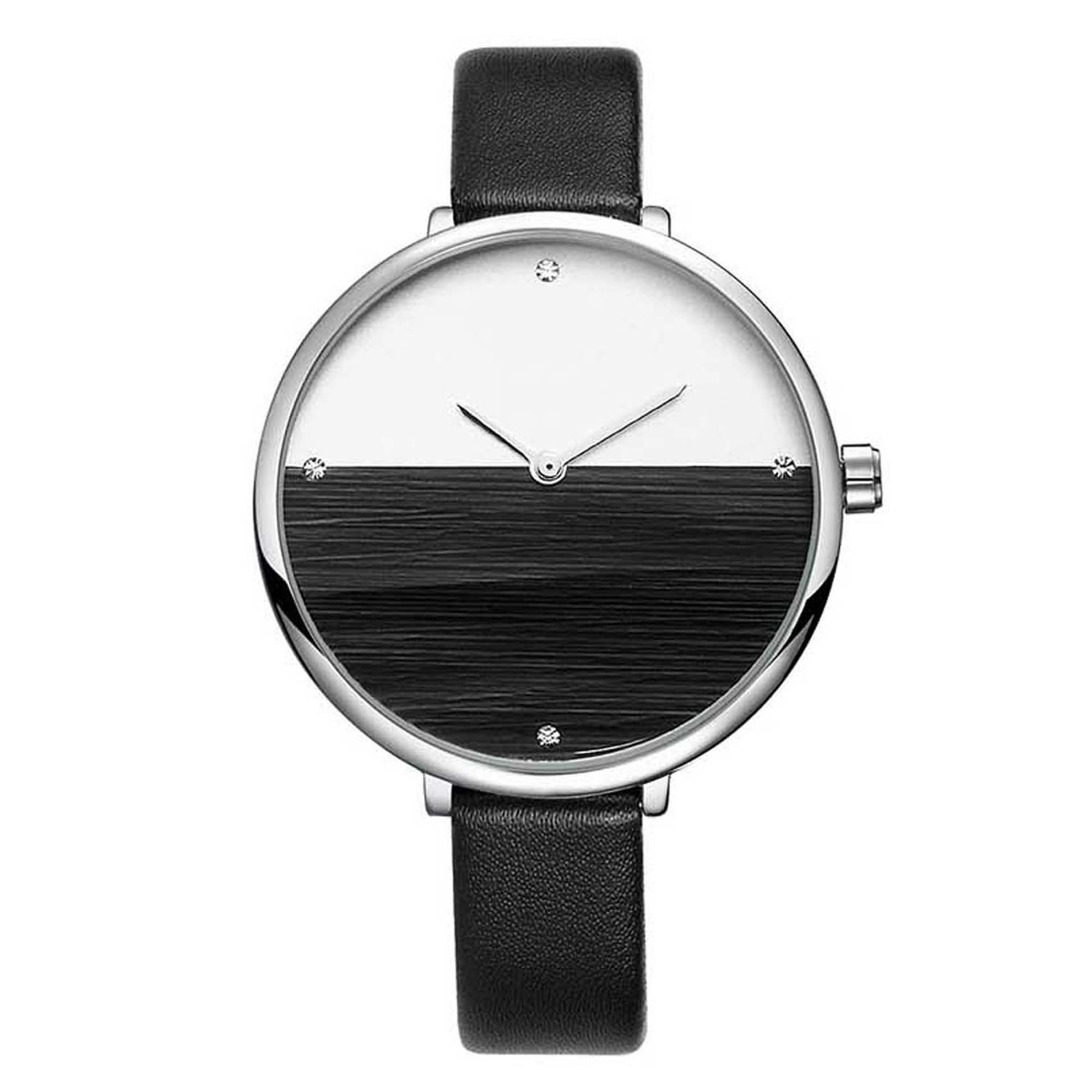 minimalist simple women watch no number free shipping in Shenzhen