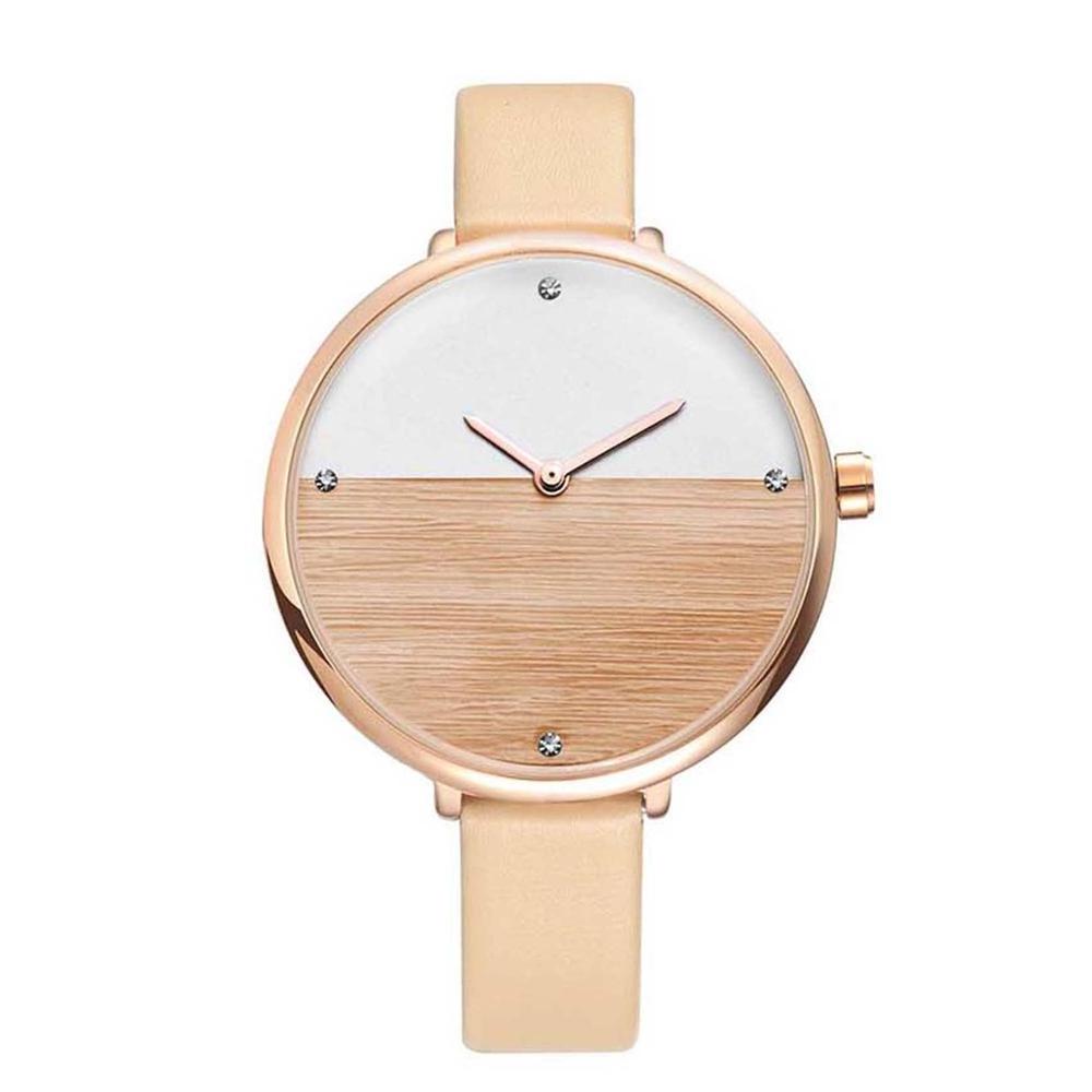 minimalist simple women watch no number free shipping in Shenzhen