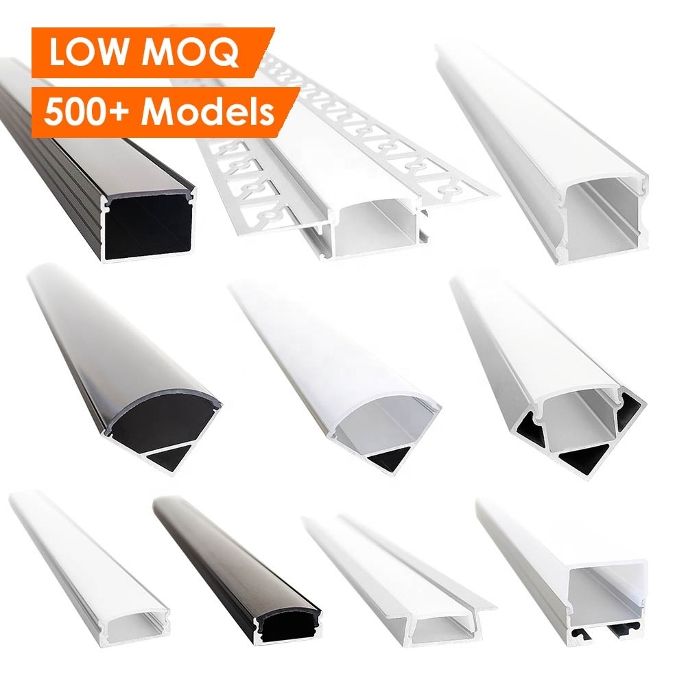 Aluminium LED Profile Light On Wall LED Extrusion Corner Low Profile Light Ceiling