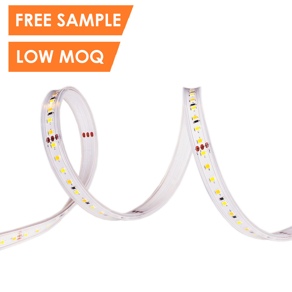 Dual Color 2835 LED Strip 2700K To 6500K 24V 12V CCT Double Color Tunable White 2835 LED Strip Light