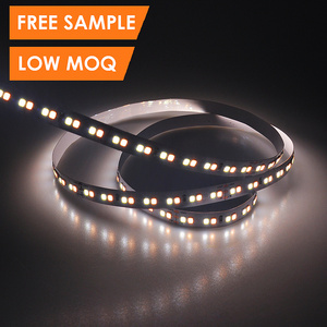 Dual Color 2835 LED Strip 2700K To 6500K 24V 12V CCT Double Color Tunable White 2835 LED Strip Light