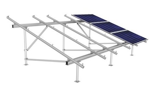 Aluminium AL6005-T5 Solar Panel Mounting Stand With Pre-assembled