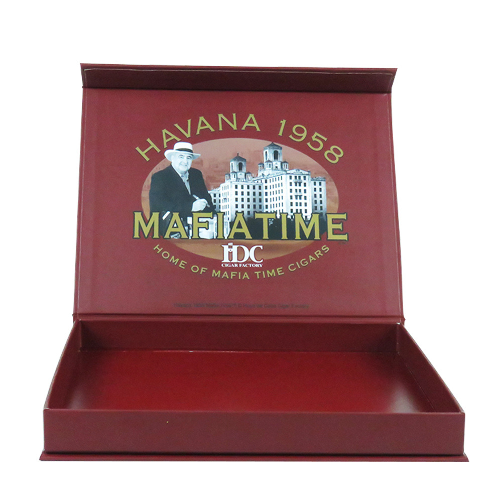 luxury design paper label band print cigars accessories packaging box tobacco cigar boxes custom