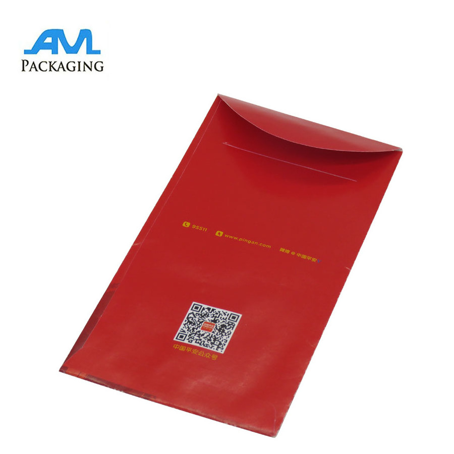 Custom Printing Red Pocket Envelope Wholesale Year Paper New Chinese Gift Envelope Red Packet