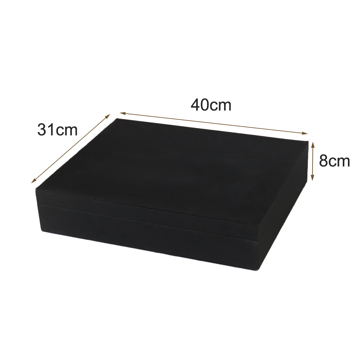 wholesale fancy rigid box black gift book car key packaging box with eva