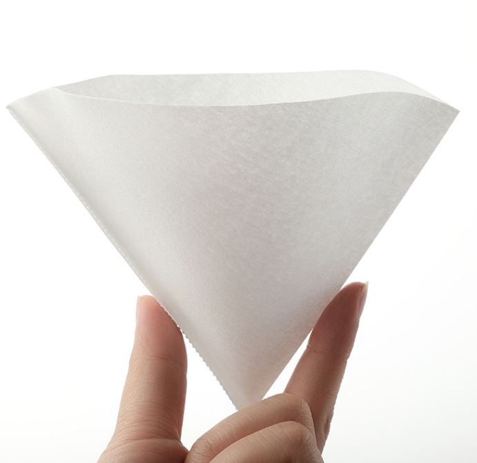 wholesale V Shape Coffee Filter Paper custom Drip Coffee Filter Cup paper coffee filter