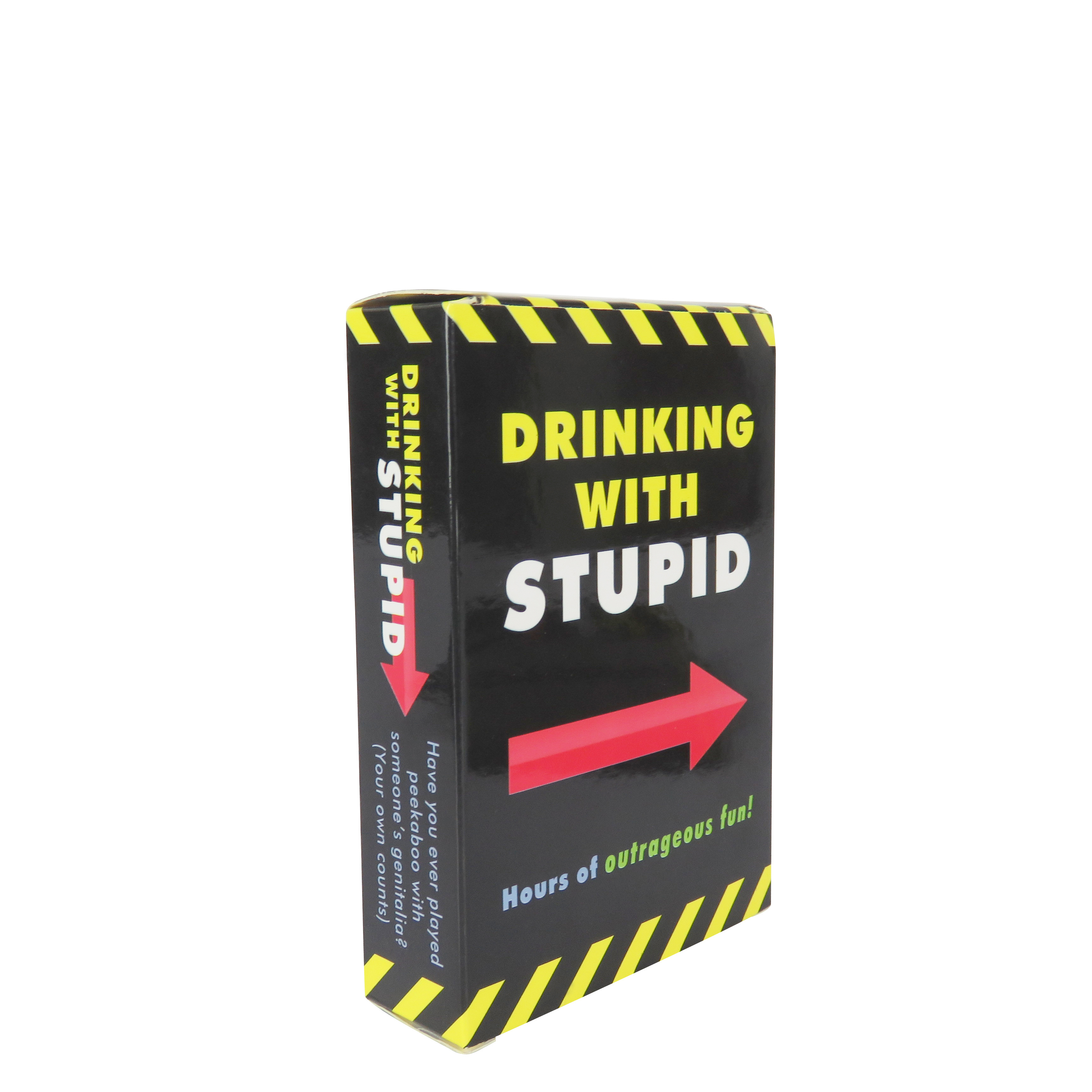 Front Back Custom Printed Adult Playing Paper Gifts Customized Box Factory Drinking Game Cards