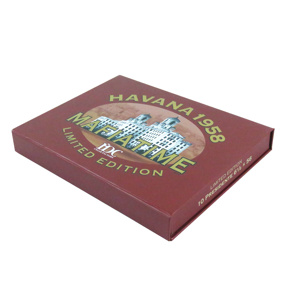 luxury design paper label band print cigars accessories packaging box tobacco cigar boxes custom