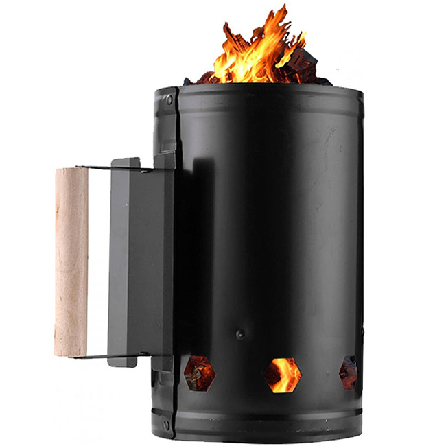 New Product 2024 BBQ Fire Starter BBQ Charcoal Chimney Starter for Outdoor Camping