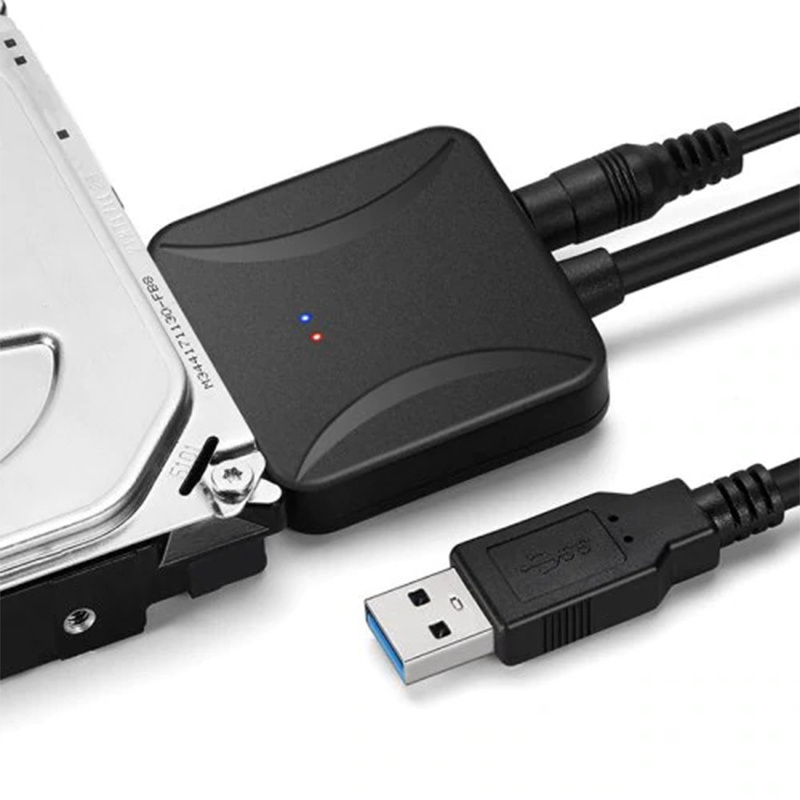 USB Adapter Convert Cables Support 2.5 Or 3.5 Inch External SSD HDD Adapter Hard Drive USB 3.0 To SATA 3 Cable Sata