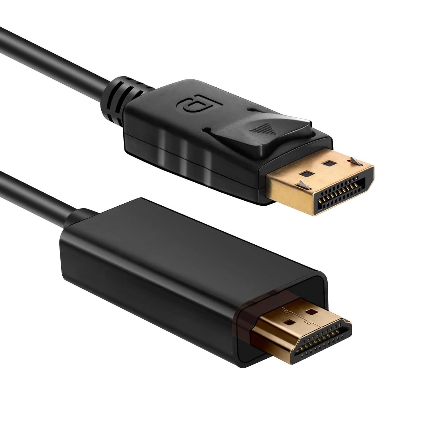 1080P Displayport to HD/MI 1.8M DP Adapter Cable Male To Male for Laptop PC Display Port to 1080P HD/MI Cable