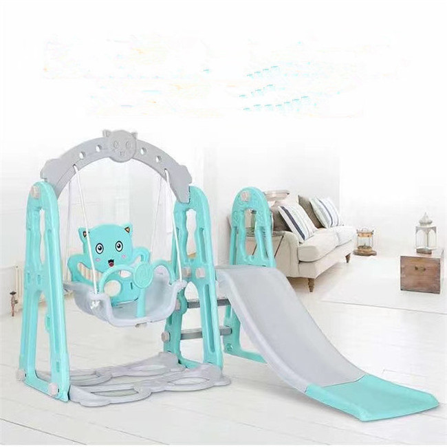 Children Plastic Slide and Swing Toys Kids Slides Indoor Plastic for Baby Playground Equipment