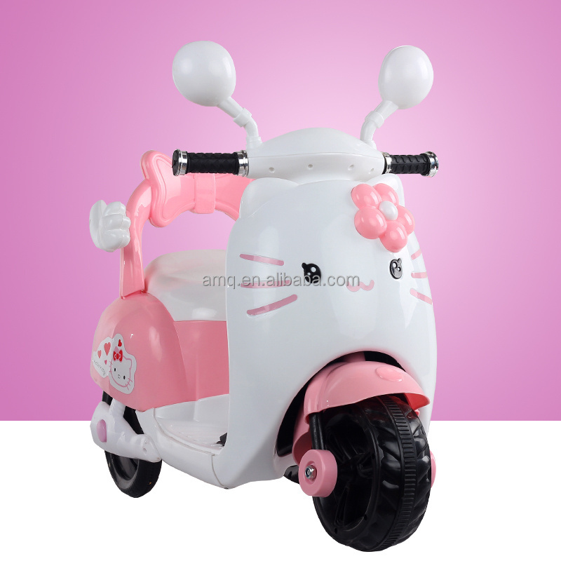 wholesale children toy ride on car cat/3 wheel/baby motorbike/kids electric motorcycle