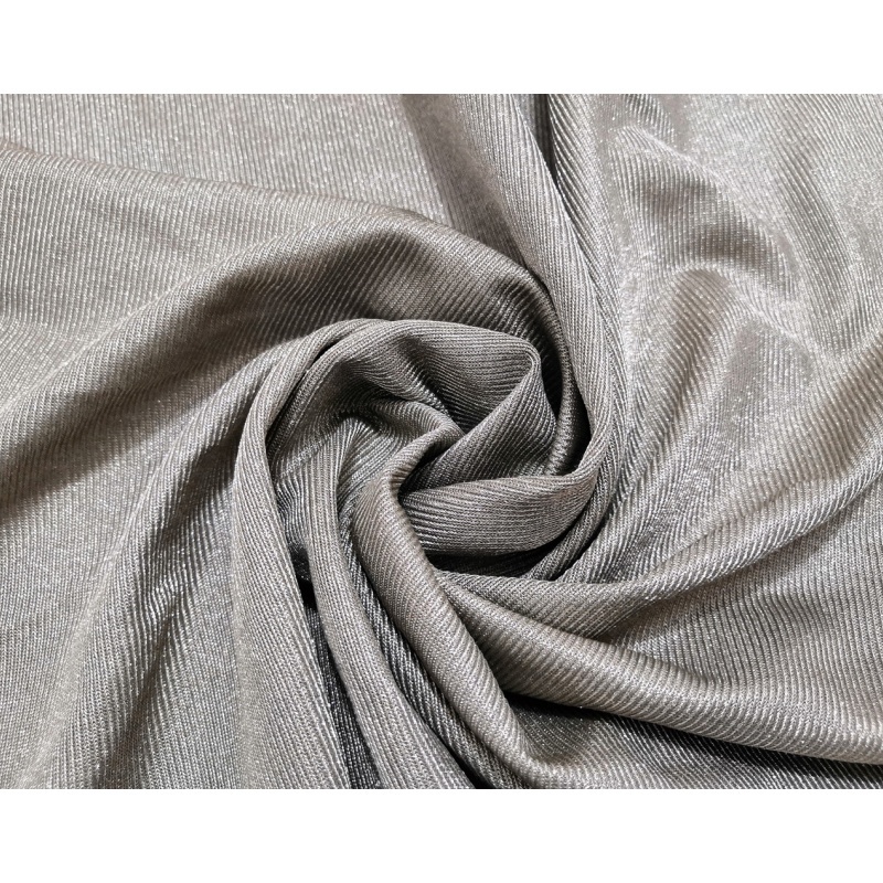 New Anti-microbial knitted Silver Fiber Fabric EMF Shielding Radiation Protection Silver Conductive Fabric