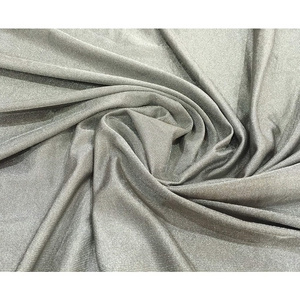 New Anti-microbial knitted Silver Fiber Fabric EMF Shielding Radiation Protection Silver Conductive Fabric