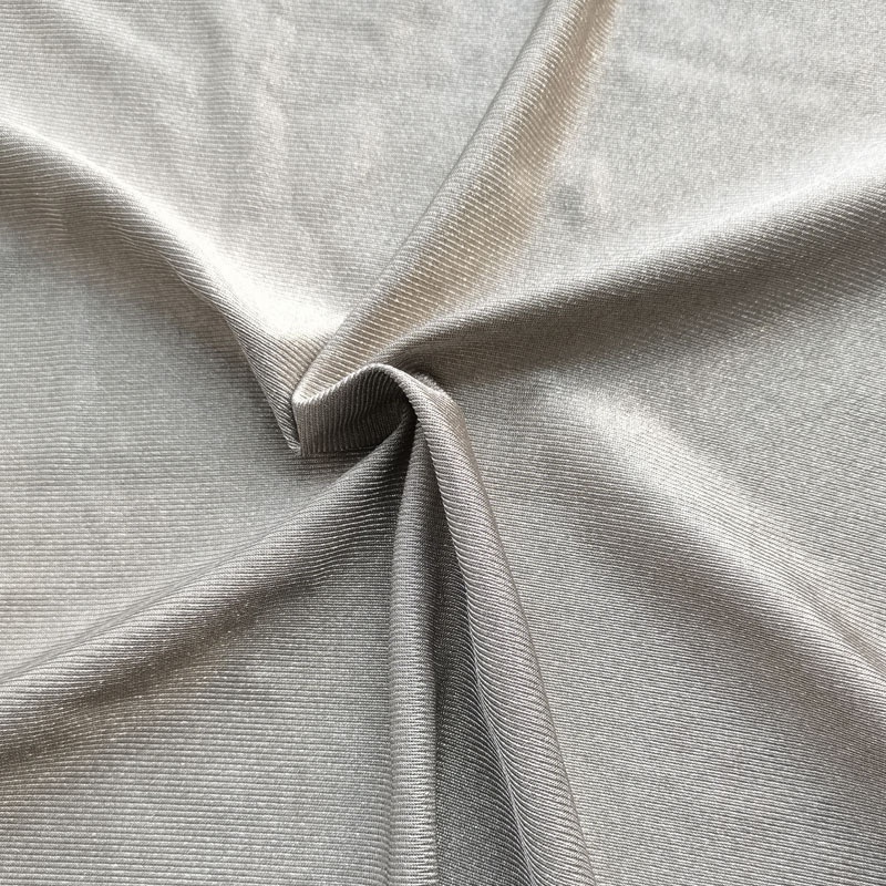 New Anti-microbial knitted Silver Fiber Fabric EMF Shielding Radiation Protection Silver Conductive Fabric