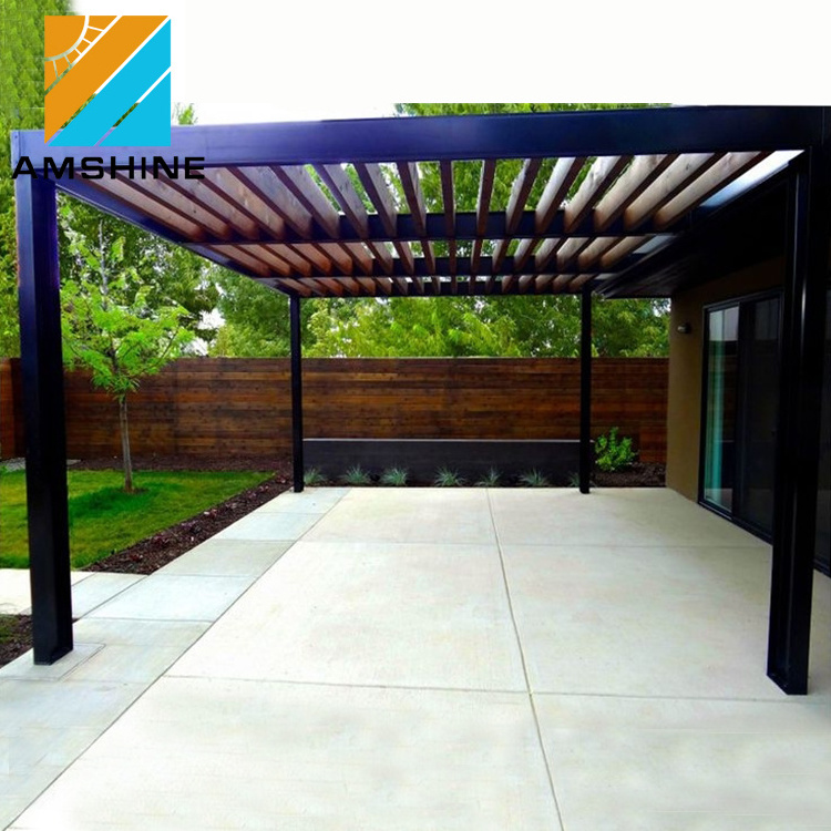 Outdoor garden sets decorative waterproof aluminum patio roof awning canopy system