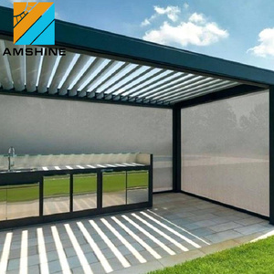 OEM Waterproof Electric Gazebo Outdoor Aluminum Pergola Customized Size Pergola Aluminium