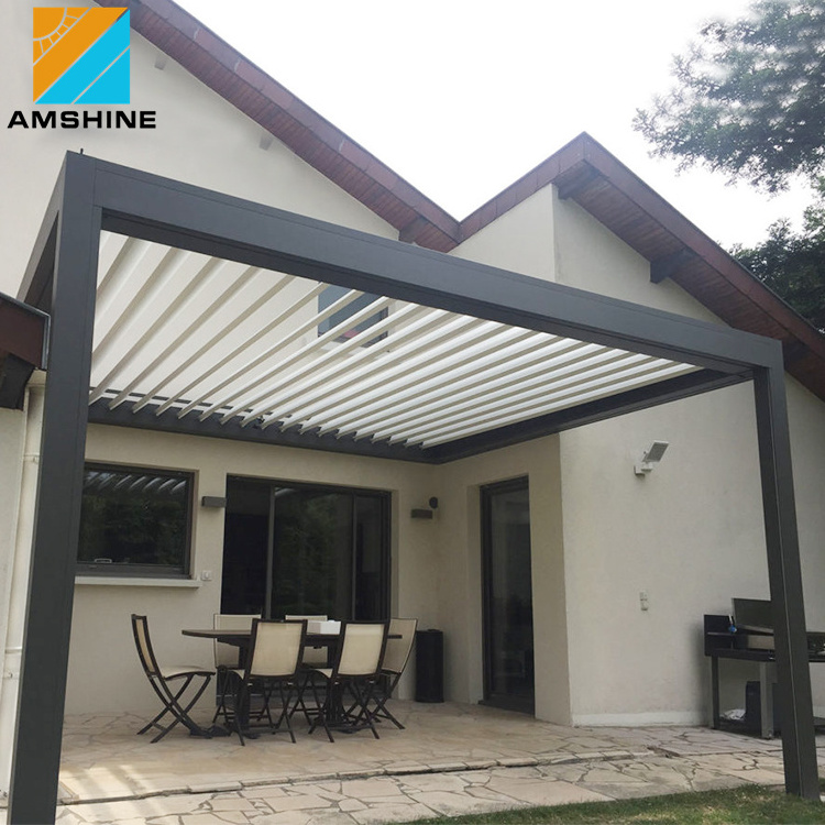 3x3 3x4 4x6 Quick Installation Pergula Aluminum Outdoor Arches Waterproof Gazebo Bioclimatica Pergola Curtains