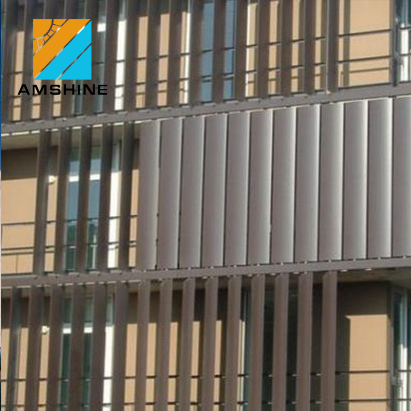 Custom air ventilation sunproof external adjustable sun aluminium louver