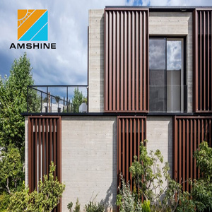 Custom air ventilation sunproof external adjustable sun aluminium louver