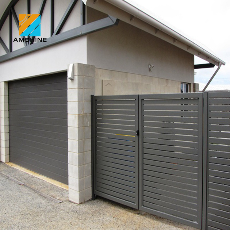 aluminum modular garden fences