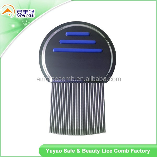 Anti louse Stainless Steel Metal Head Lice Comb for kids