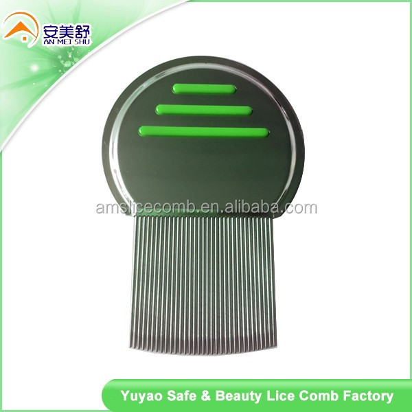 Anti louse Stainless Steel Metal Head Lice Comb for kids