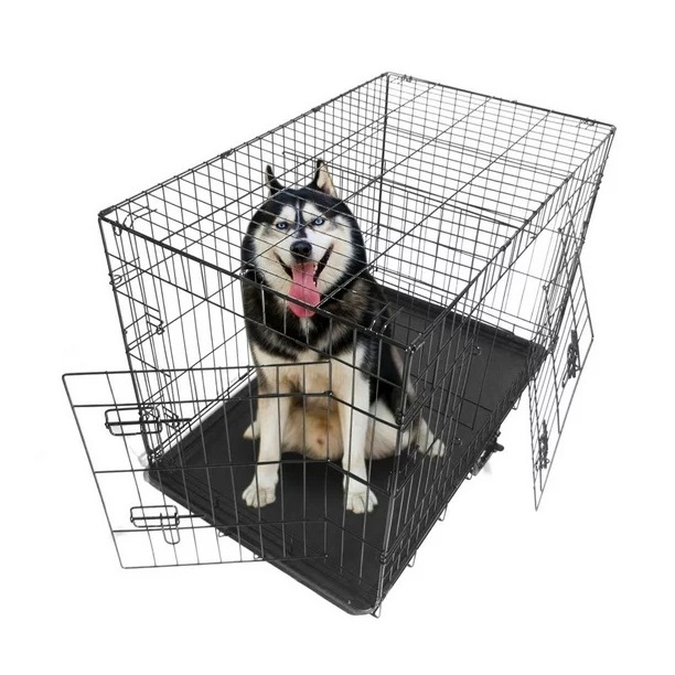 Best Home Product 48 inch Dog cage Large Dog crates for Large Dogs Folding Kennels and Metal Wire Pet House