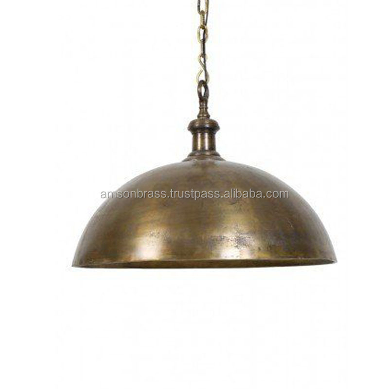 Metal Pure Brass Pendant Shade Indoor Lighting Pendant Lamp Handmade Metal chandelier for Ceiling Hanging Lights Pendant Lamp