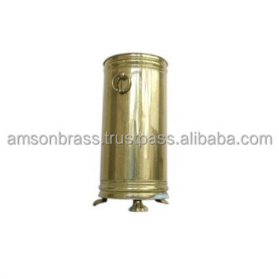 Rain Gear Umbrella Stand Decorative Umbrella Stand Holder Home Hotel Decorative Metal Brass Umbrella Holder