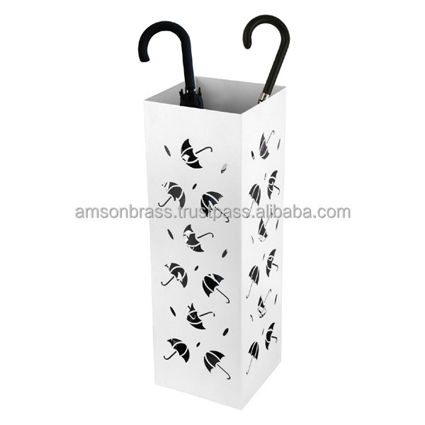 Metal Galvanized Fish Umbrella Stand Non-Slip Home & Office Used Umbrella Stand Classic Design Umbrella Holder