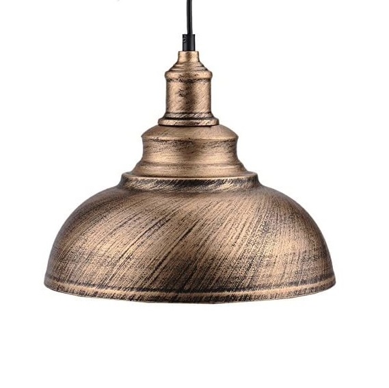 Industrial Hanging Fixture Metal Shade Pendant Light Ceiling Lamp Basement Garage Lighting Steel Kitchen Ceiling Light Bar Cafe