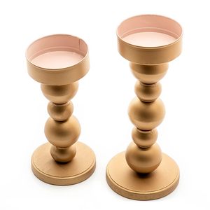 SET OF 2 Candle Pillar Holder Best Price Restaurant Hotel Decoration Votive Holder Candle Stick Wedding Home Hotel Tea Light