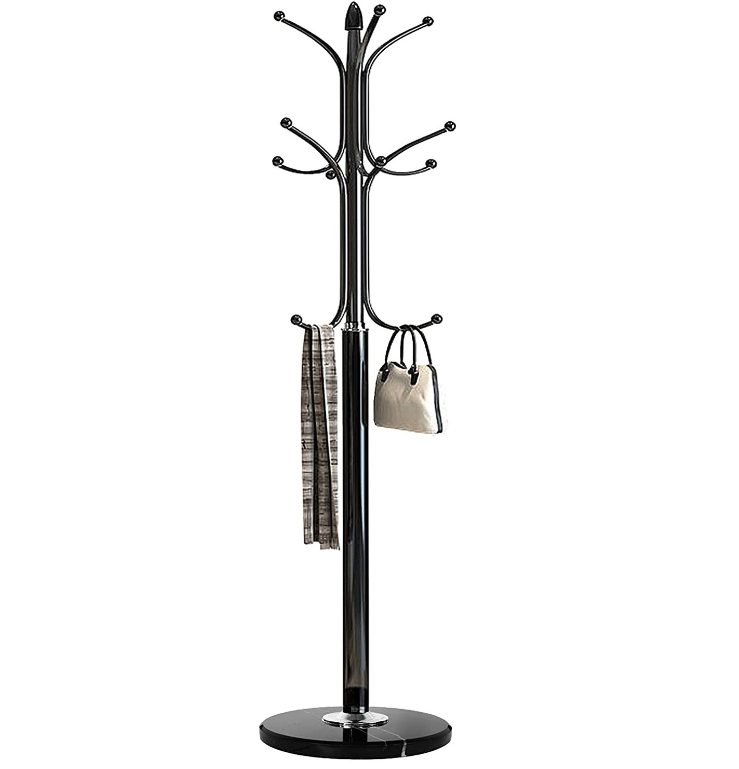 New Design Tree Shaped Metal Coat Rack Industrial Style Floor Free Standing Hat Hanger Hanging Stand Coat Rack