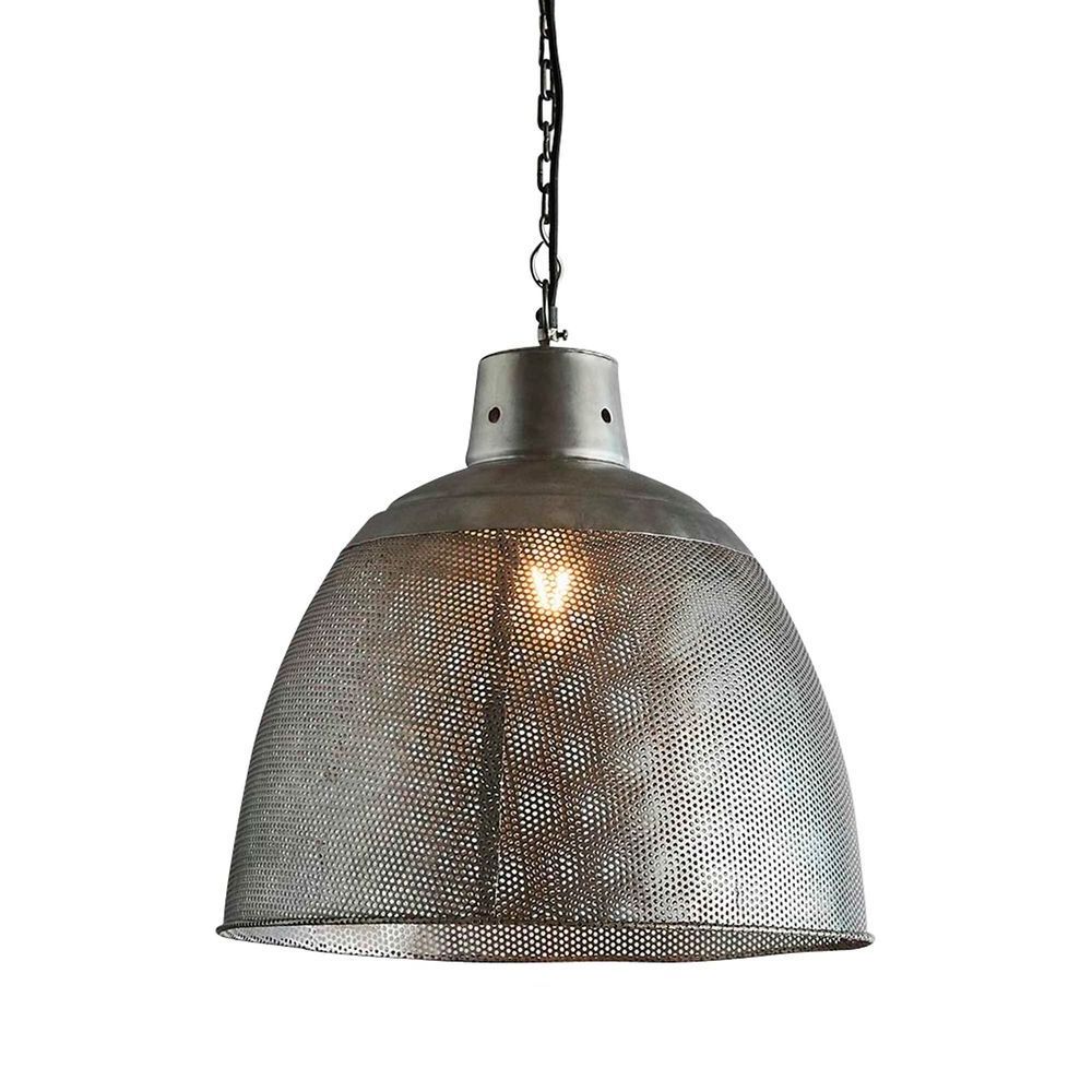 Traditional Design Kitchen Silver Pendant Light Vintage Industrial Hanging Farmhouse Adjustable Metal Chandelier Pendant Light