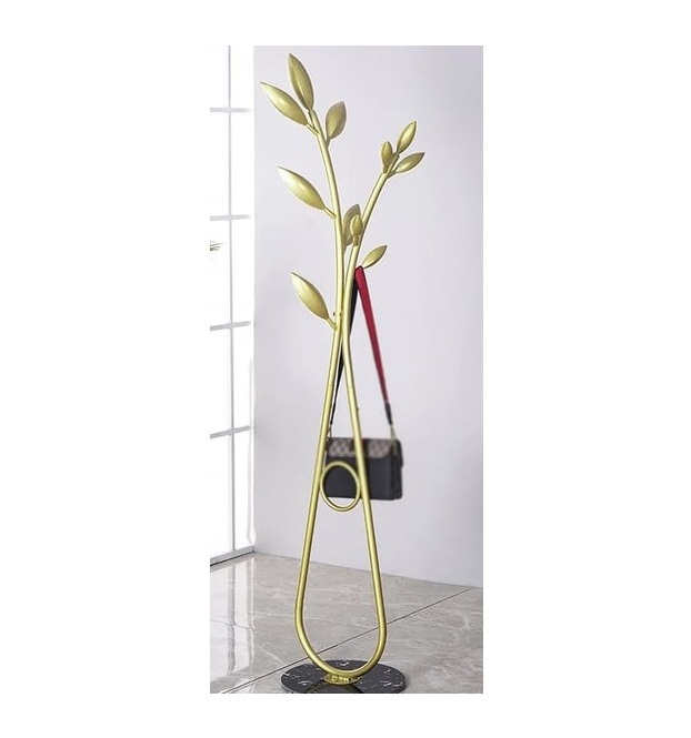 High Selling Metal Powder Coated Coat Rack Stand Heavy Duty Hooks Hanger Rack for Coats/Bags/Scarves/Towels