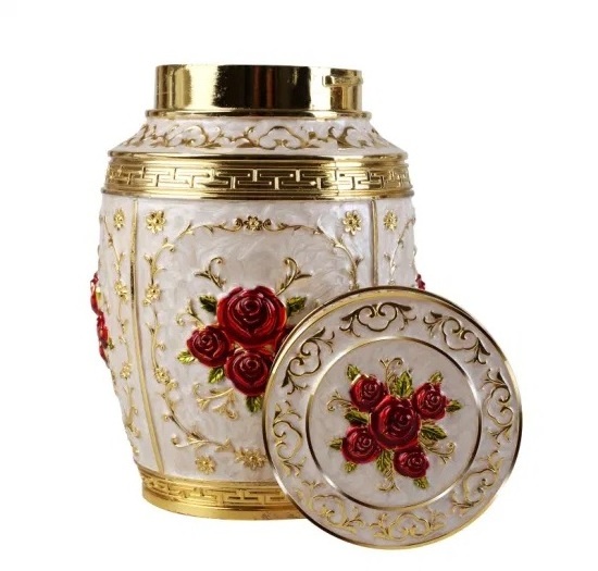 Very Classic Design Funeral Brass Memorial Cremation Urns Mini Keepsake Urns For Human/Pet Ashes Best Price Funeral Urn