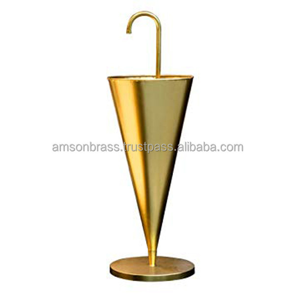 Metal Umbrella Stand Indoor Umbrella Stand Luxury Design Handmade Hammered Umbrella Stand Bronze Finished