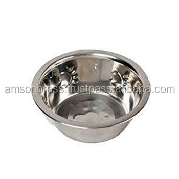 Stainless Steel Dog Bowl Feeding Food & Water Bowl Seed Bird Feeder Mixed Small Traditional Dog Metal Bowls