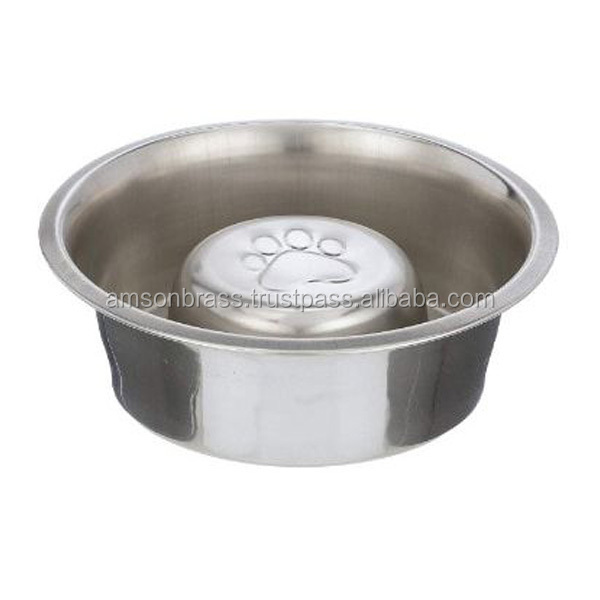 Stainless Steel Dog Bowl Feeding Food & Water Bowl Seed Bird Feeder Mixed Small Traditional Dog Metal Bowls