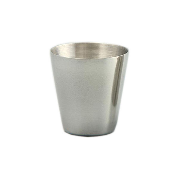 Metal Shot Glass Bar & Wine Glass Footed Glass Small Stainless Steel Cup Pint Drinking Cup Metal Shot