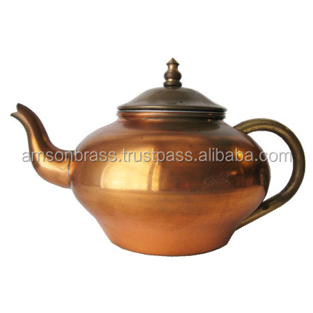 Health Benefits Ayurvedic Copper Tea Kettle & Water Pot