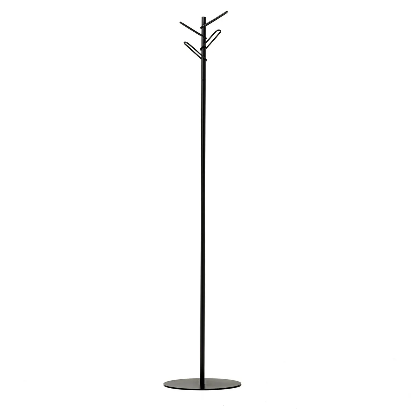 Traditional Design Iron Coat Stand Black Coated Finished Metal Coat Stand Rack Handmade Metal Iron Coat Rack